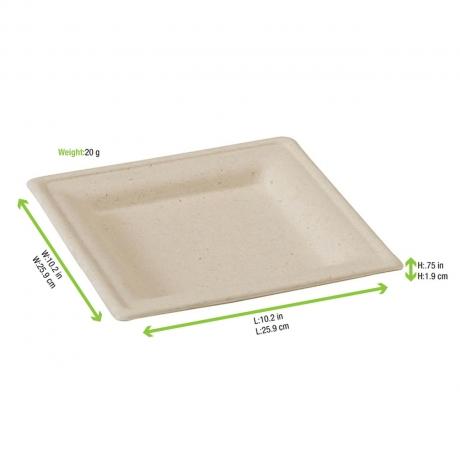 How to Use Sugarcane Square Plates for Holiday Parties?